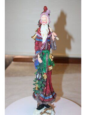 Lenox Pencil Santa - The Minstrel Santa - 1999